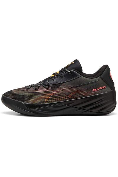 Puma Sportovní boty Puma All-pro Nitro Fire Glow - černé - pánské