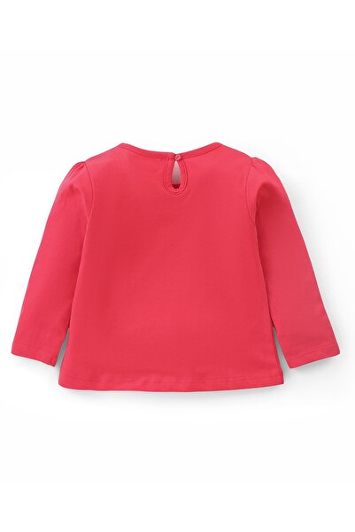 Babyhug Full Sleeves Cotton T-Shirts Solid Color Pack of 3 - Blue Red & Yellow