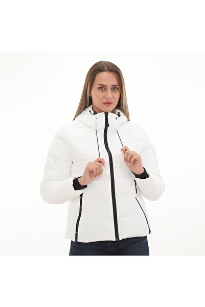 lumberjack 101165596 -Byz Apreskı Coat Women's Coat White Coat