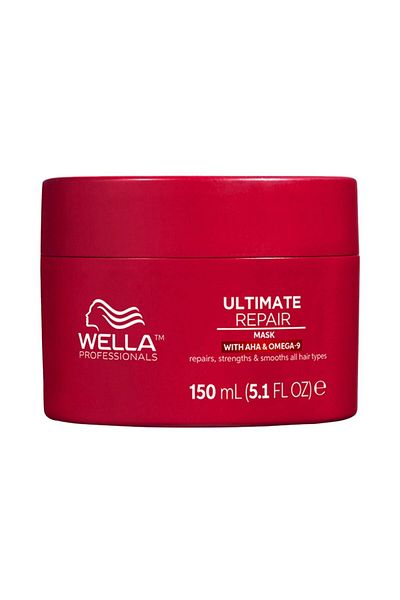 Wella Ultimate Repair Maske 150ml, Repariert Haarschäden, schützt vor UV-Strahlen und Hitzeschäden,
