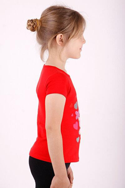 Toontoy Κοριτσίστικο μπλουζάκι με στάμπα Heart Rabbit