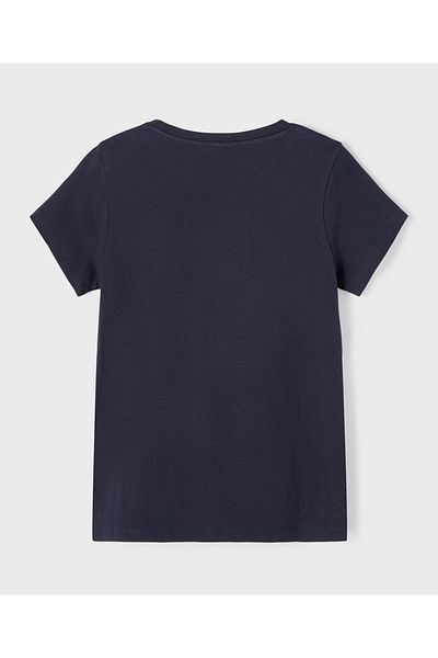 Name it Nasa Printed Short Sleeves T-Shirt - Dark Sapphire