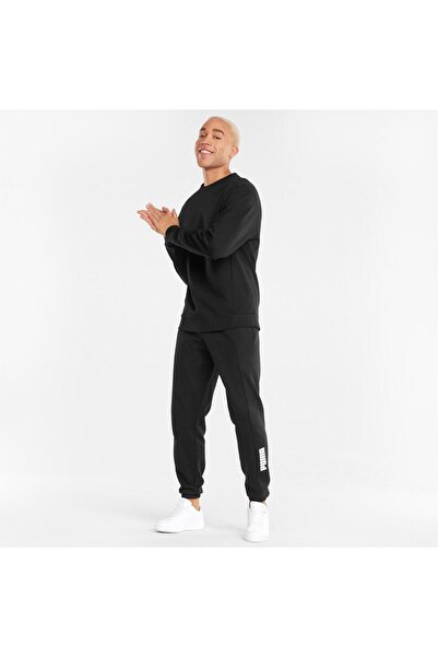 Puma Halenka Puma Rad Cal Crew, Černá, Pánská