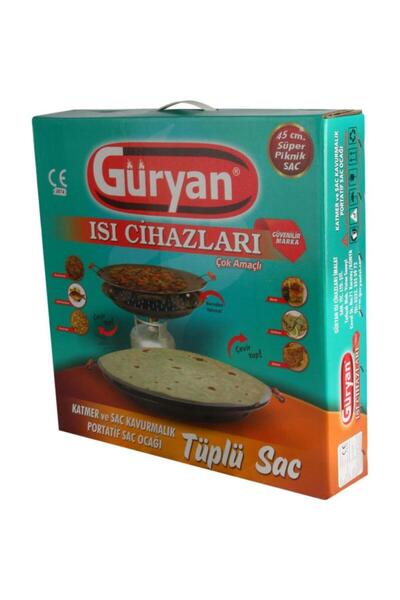 GÜRYAN Portatif Yufka Ekmek Kavurma Sacı Tüplü