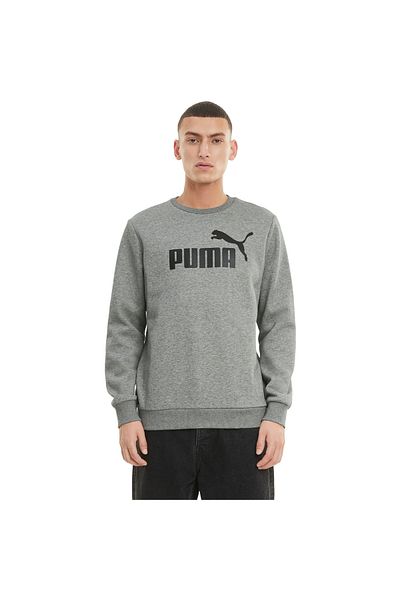 Puma Halenka Puma ESS Big Logo Crew, šedá, muži