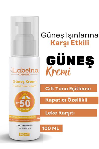 Labelna Cosmetic Anti-Blemish Spf 50 High Protection Face and Body Sunscreen 100ml