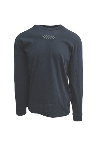 Vans Černá dámská halenka Vans - prodlužovací konec LS