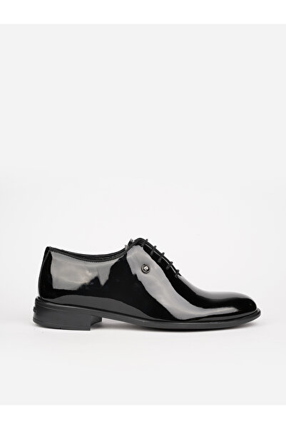 Pierre Cardin 7059 Мъжки обувки Groom от лачена кожа, класически черни