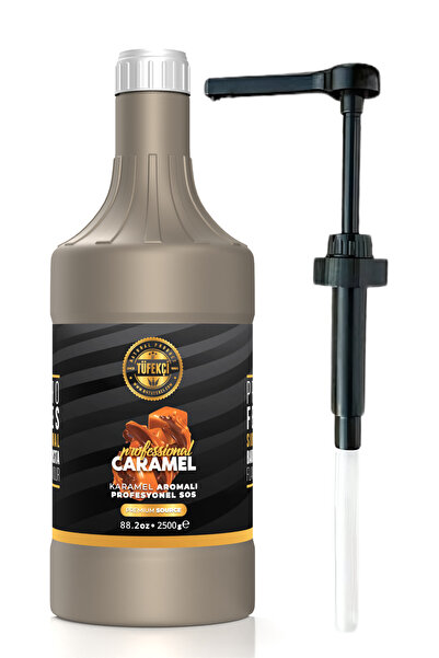 By Tüfekçi Karamel Aromalı Profesyonel Bar Sos Kahve Pasta Ve Tatlılar Için P...