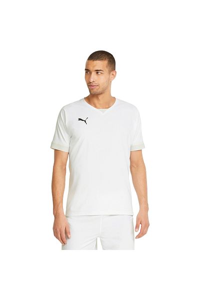 Puma Λευκό ανδρικό μπλουζάκι Puma Team Final