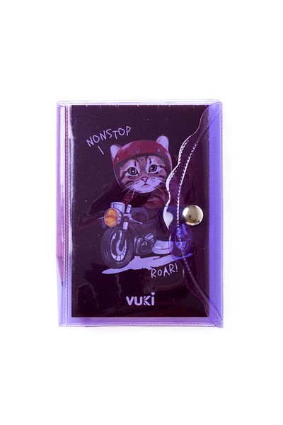 VUKİ Mini caiet cu stilou cu 3 compartimente