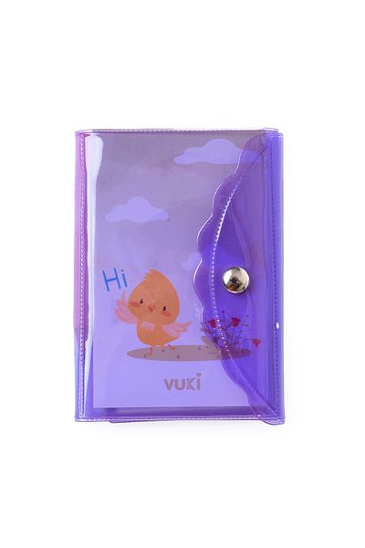 VUKİ Mini caiet cu stilou cu 3 compartimente