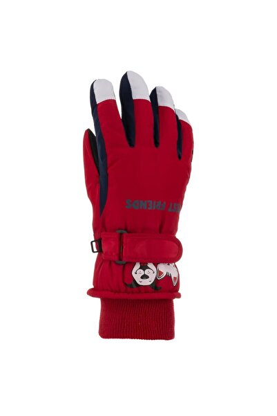 bebegen Чоловічі червоні рукавички з написом «Best Friends» для дітей віком 4...