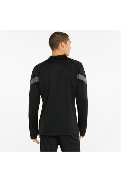 Puma Μπλούζα Puma Teamfinal Training 14 με φερμουάρ, μαύρη, ανδρική
