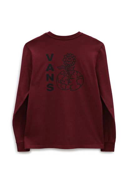 Vans Blouse Vans Flo Rez Wash, Red, Women