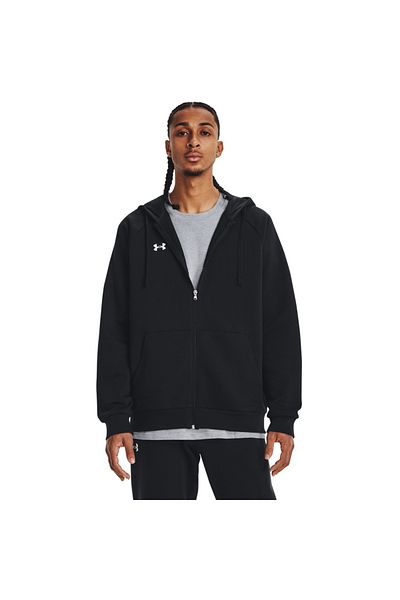Under Armour Κουκούλα Under Armour UA Rival Fleece FZ, Μαύρο, Ανδρικό