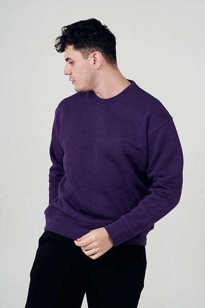 MBEY1989 Φούτερ Mbey Oversize Purple - Unisex