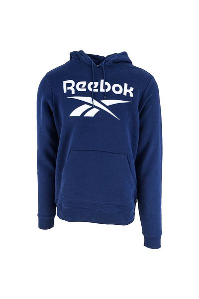 Reebok Pánská modrá kapuce Reebok Fleece Identity