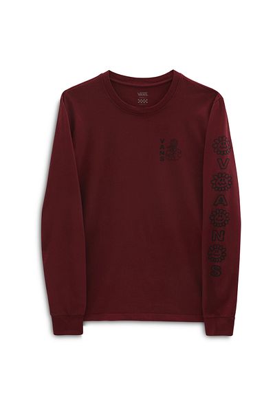 Vans Blouse Vans Flo Rez Wash, Red, Women