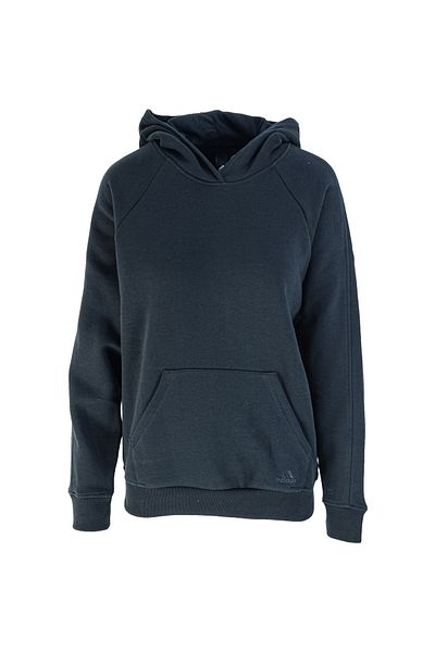 adidas Hanorac cu glugă pentru femei adidas ALL SZN Black Fleece Boyfriend