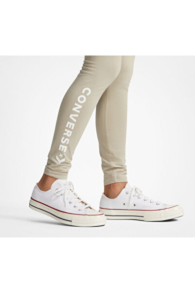 Converse Leggings Converse Wordmark, Beige, Women
