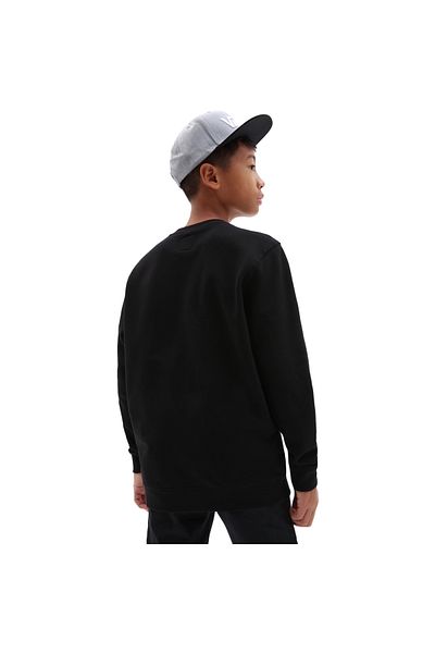 Vans Παιδικό μπλουζάκι Vans Black Classic Crew