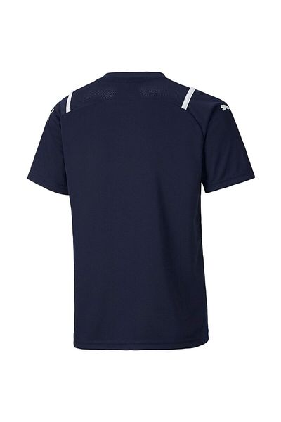 Puma Tričko Teamultimate Jersey Jr, modré, dětské