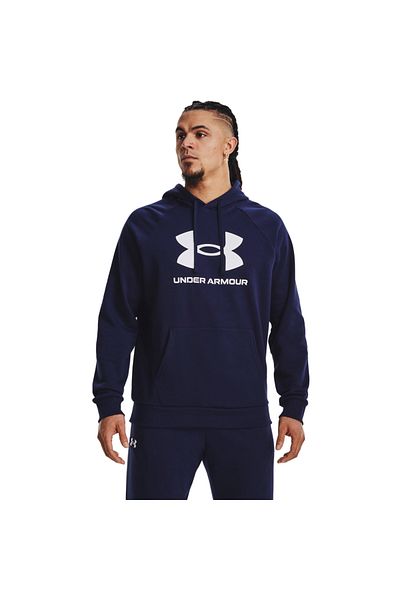 Under Armour Kapuce Under Armour Rival Fleece, Modrá, Pánské