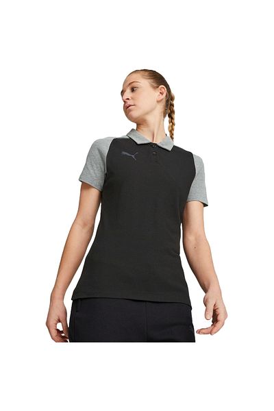 Puma Tričko Puma Teamcup Casuals Polo, Čierna, Dámske