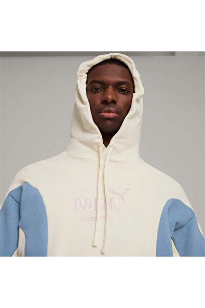 Puma Mikina s kapucí Puma X Kidsuper, Bílá, Pánské