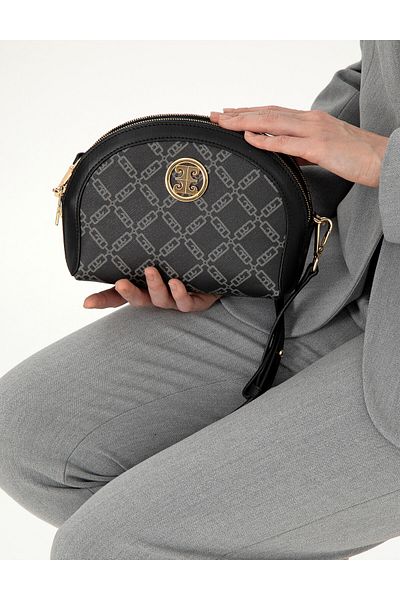 Pierre Cardin Black Crossbody Bag 50303963-Vr046