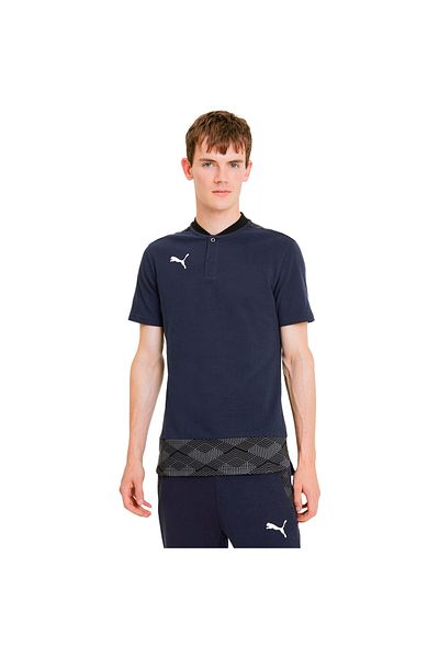 Puma Pánské polo tričko Puma Team Final 21 - modré, ležérní