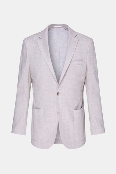 W Collection Ekru Buttoned Jacket