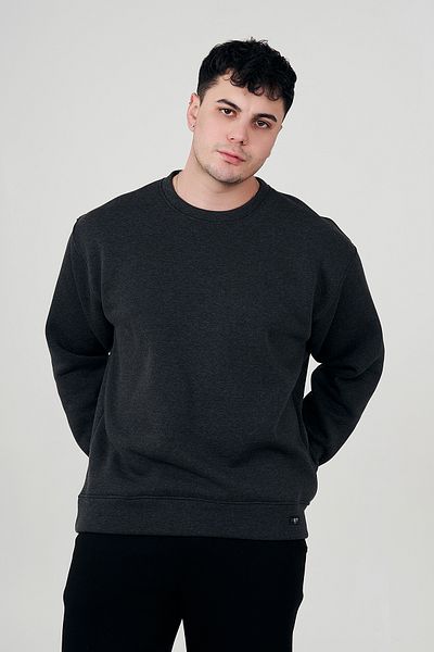 MBEY1989 Υπερμεγέθη γκρι φούτερ Unisex