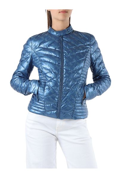 Guess New Vona Logo Jacket Women Coat