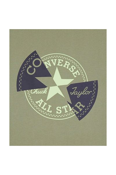 converse T-shirt Converse Distort Tee, Πράσινο, Ανδρικό