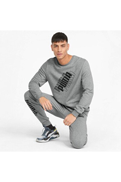 Puma Halenka Puma Power, Šedá, Pánské