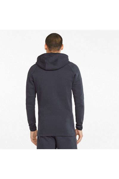 Puma Pánská mikina s kapucí Puma Teamfinal Casuals Hoodie, modrá
