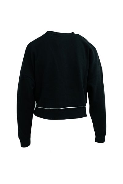 Reebok Halenka Reebok Piping Crewneck, Černá, Dámská