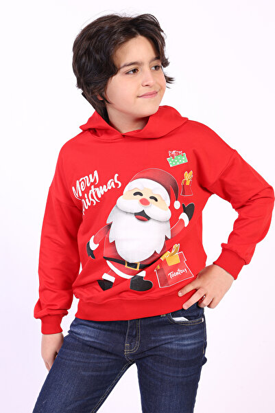 Toontoy Φούτερ Unisex Παιδικό Άγιο Βασίλη με τύπωμα