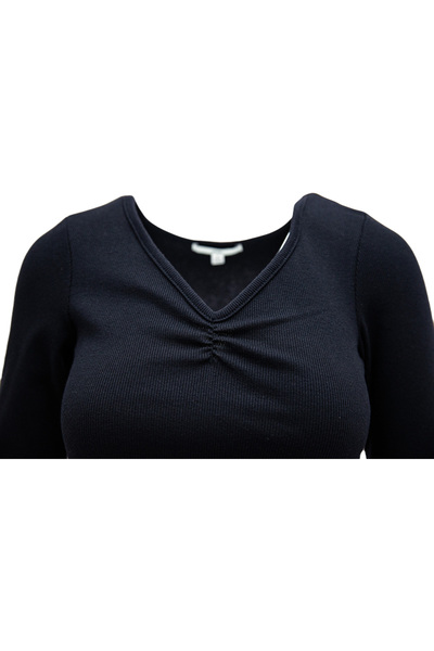 Vans Halenka Vans Ainara Crop, Černá, Dámské