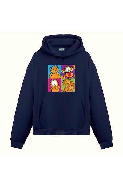 CCwear Бебешки суичър с шарка на Гарфийлд - 3 прежди
