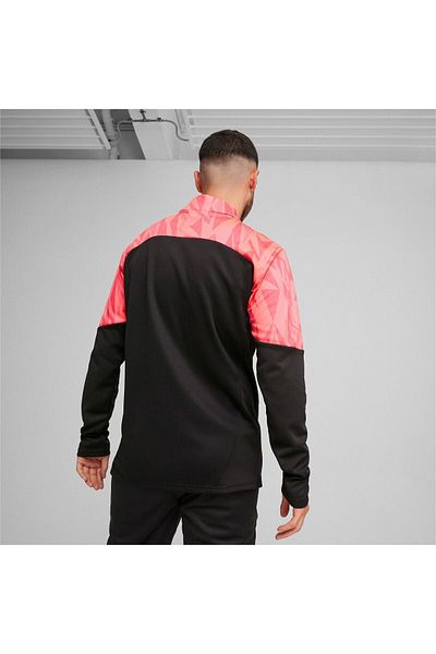 Puma Μπλούζα Puma - Individualfinal Ff. 14, Μαύρο μπλουζάκι με φερμουάρ, Ανδρικά παπούτσια