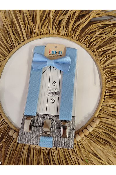 NEKİBUKİ Baby Blue παπιγιόν κοστούμι για ηλικίες έως 9 ετών