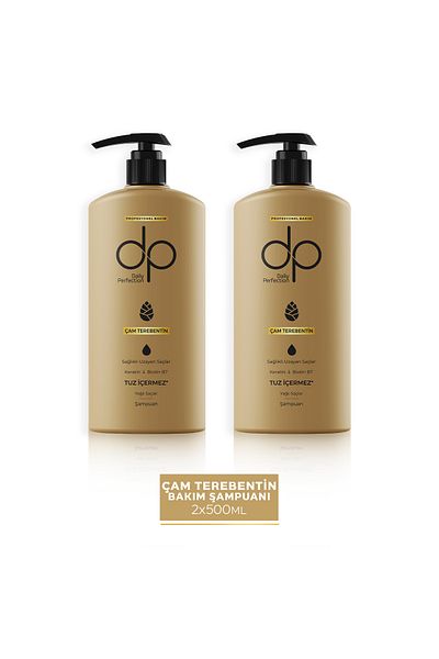 DP Daily Perfection 500 ml Pine Turpentine Shampoo - X 2 Pieces
