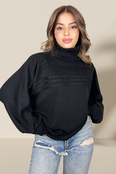 Michelle COCO PULOVER DE FEMEI DE GÂSCĂ DE GÂSCĂ DE GÂSCĂ DE GÂSCĂ DETALIE MÂNECĂ LILIAC