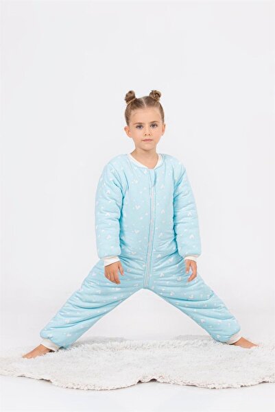 Cantoy Kız Erkek Çocuk Kalın Elyaf Dolgulu Premium Kalite 2.5 Tog Desenli Uyk...