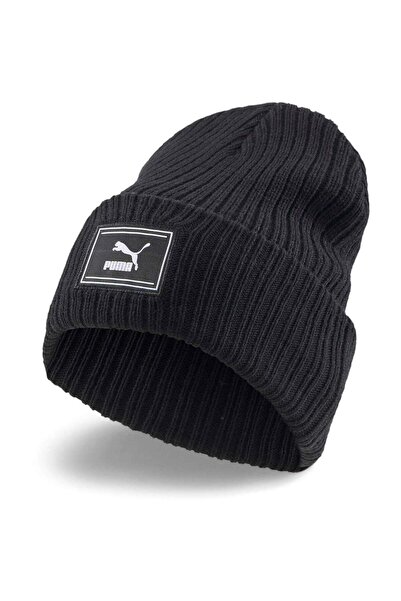 Puma Bean Prime Ws Cuff Trend Beanie, Black, Unisex