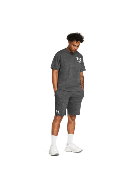 Under Armour Shorts Ua Rival Terry, Gray, Men
