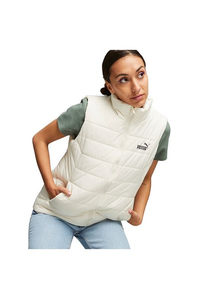 Puma Vest Puma ESS Padded Vest, Beige, Women